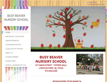 Tablet Screenshot of busybeaverns.com